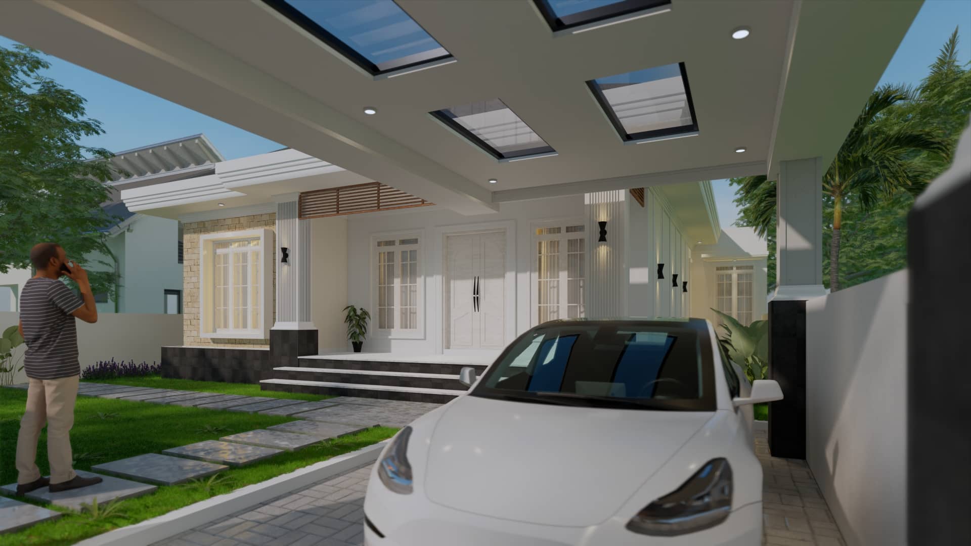 Desain Masjid Minimalis oleh Darawa Studio